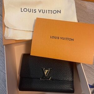 Louis Vuitton Black Wallet